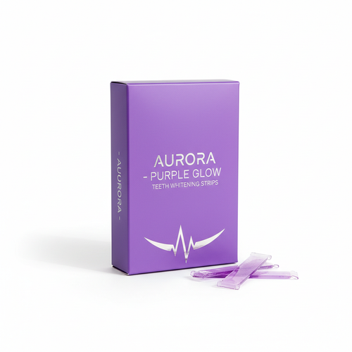 Purple Teeth Whitening Strips